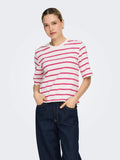 Tops - Onlsoph S/S Stripe Top van Only