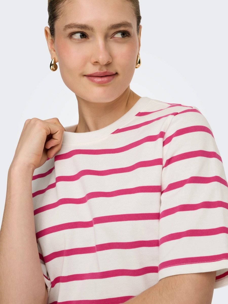 Tops - Onlsoph S/S Stripe Top van Only