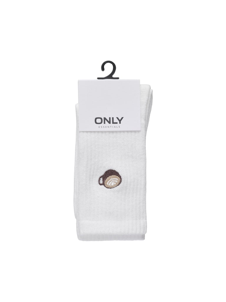 Onlsophia Emb. Tennis Socks - AW26 van Only – Sokken voor dames | Meisjes Brugge