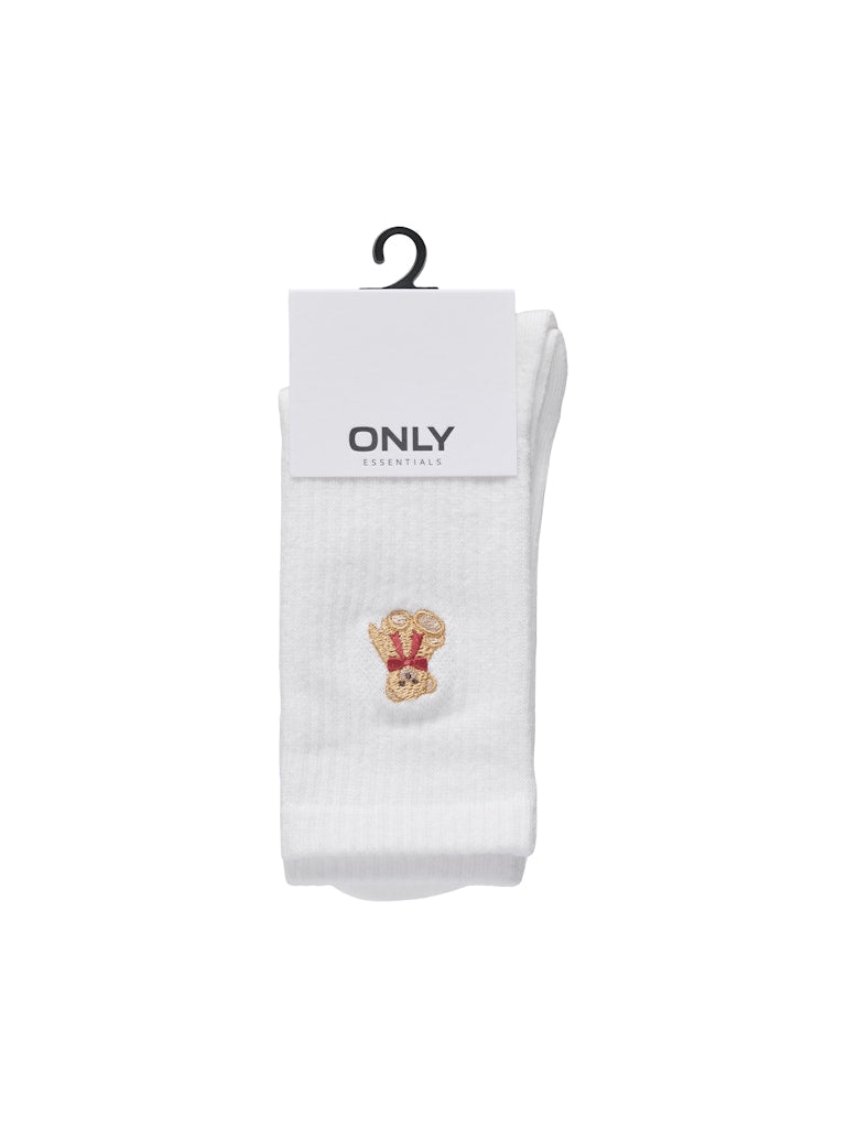 Onlsophia Emb. Tennis Socks - AW26 van Only – Sokken voor dames | Meisjes Brugge