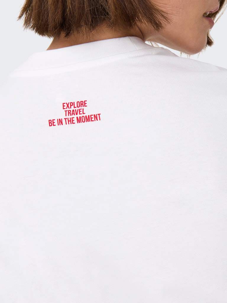 Onlstellar Life S/S Place Top Box van Only – T-shirts voor dames | Meisjes Brugge