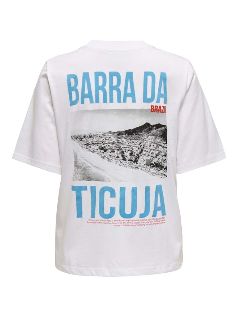 Onlstellar Life S/S Place Top Box - koop T-shirts van Only bij Meisjes Brugge