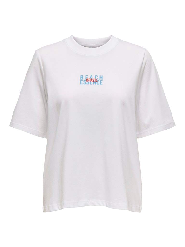 Onlstellar Life S/S Place Top Box van Only – T-shirts voor dames | Meisjes Brugge