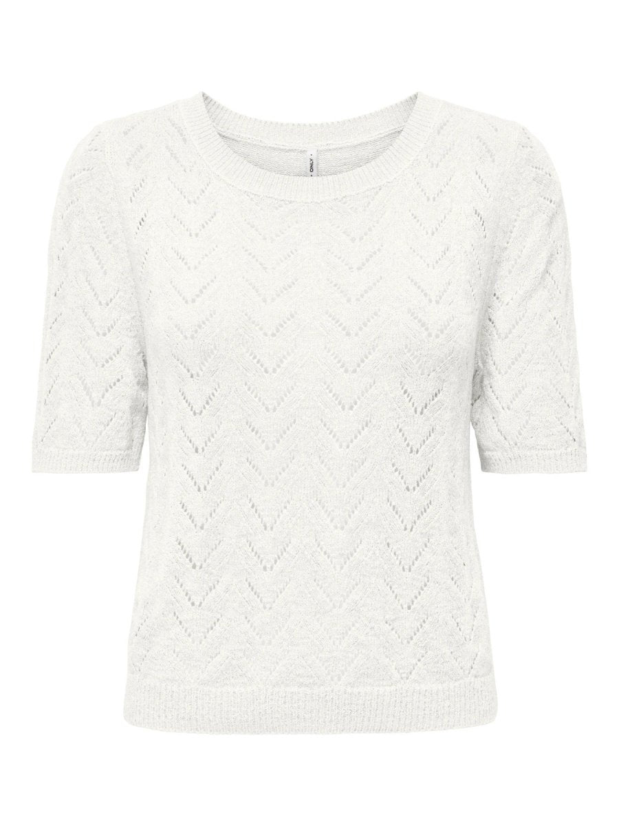Onlsunny Ss O-Neck Knit van Only – Pulls voor dames | Meisjes Brugge