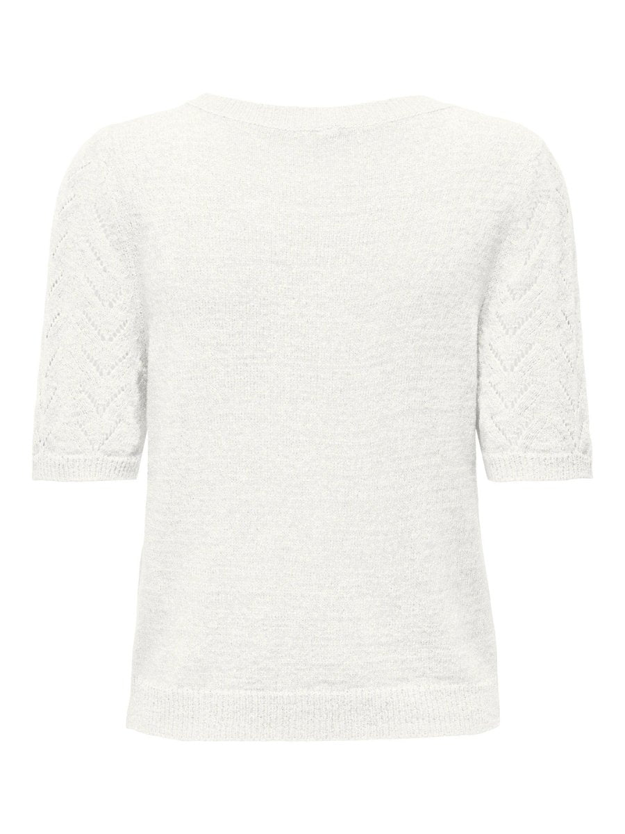 Onlsunny Ss O-Neck Knit van Only – Pulls voor dames | Meisjes Brugge