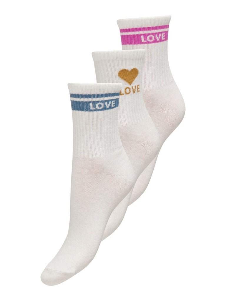 Sokken Onltalia Tennis Socks 3-Pack van Only