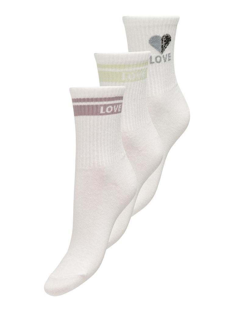 Sokken Onltalia Tennis Socks 3-Pack van Only