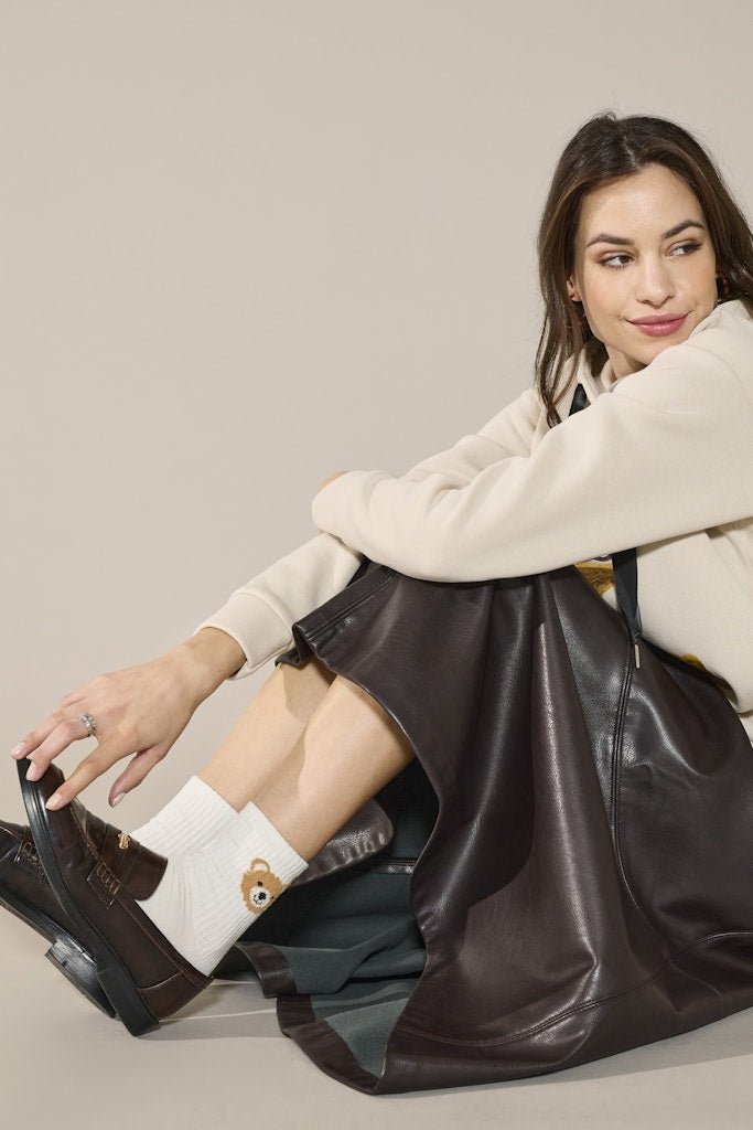 Sokken - Onlteddy Chenille 2-Pack Socks van Only