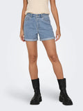 Onlvega Hw Mom Denim Shorts Noos - koop Shorts van Only bij Meisjes Brugge