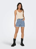 Onlvega Hw Mom Denim Shorts Noos - koop Shorts van Only bij Meisjes Brugge