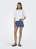 Onlvega Hw Mom Denim Shorts Noos - koop Shorts van Only bij Meisjes Brugge