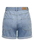 Onlvega Hw Mom Denim Shorts Noos - koop Shorts van Only bij Meisjes Brugge