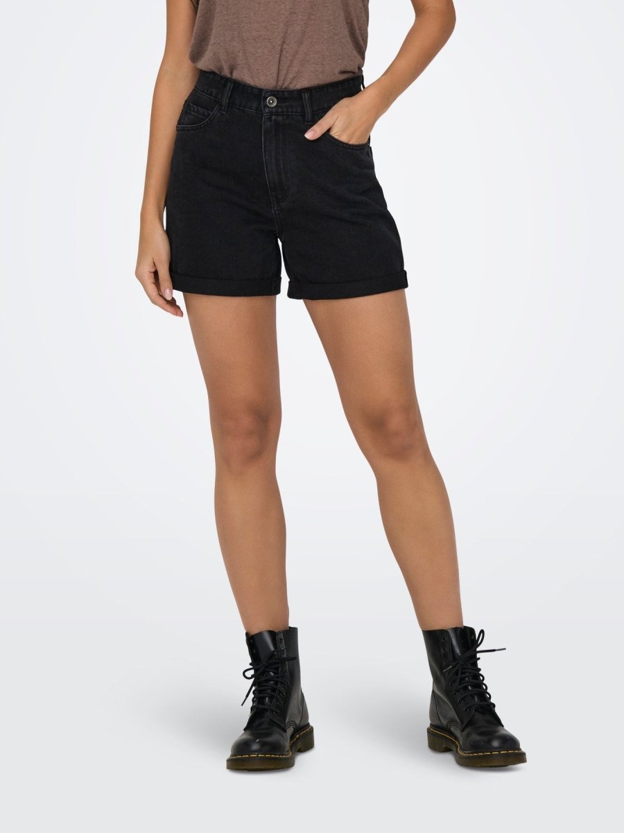 Onlvega Hw Mom Dnm Shorts Noos - SS26 van Only – Shorts voor dames | Meisjes Brugge