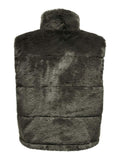 Cardigans Onlvida Faux Fur Waistcoat van Only