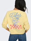 Onlvivvian L/S O-Neck Sweater van Only – Sweaters voor dames | Meisjes Brugge