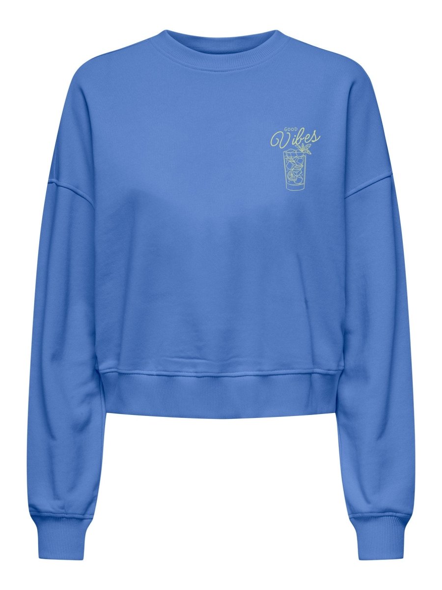 Onlvivvian L/S O-Neck Sweater van Only – Sweaters voor dames | Meisjes Brugge