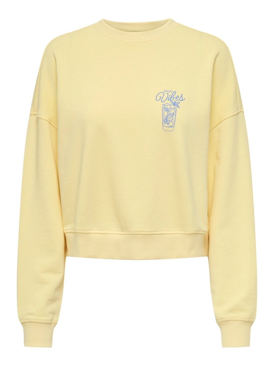 Onlvivvian L/S O-Neck Sweater van Only – Sweaters voor dames | Meisjes Brugge