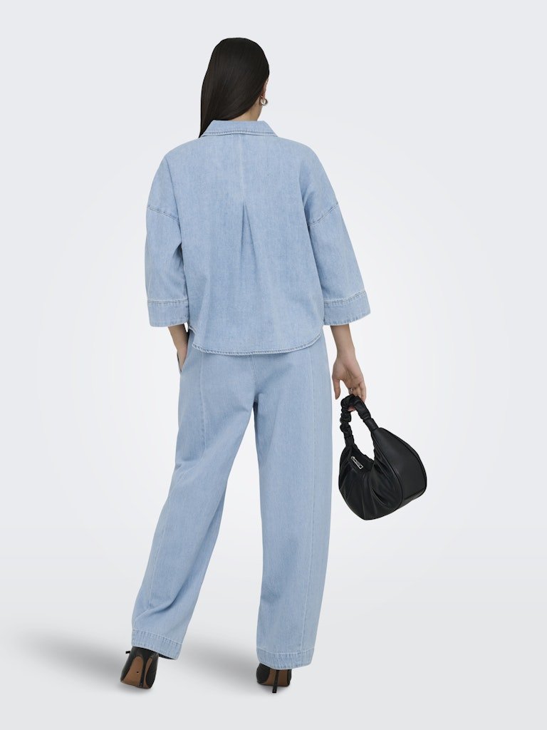 Jeans - Onlvix Barrel Pull-Up Denim Pants van Only