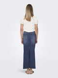 Rokken Onlwalo Mw Slit Denim Maxi Skirt Noos van Only