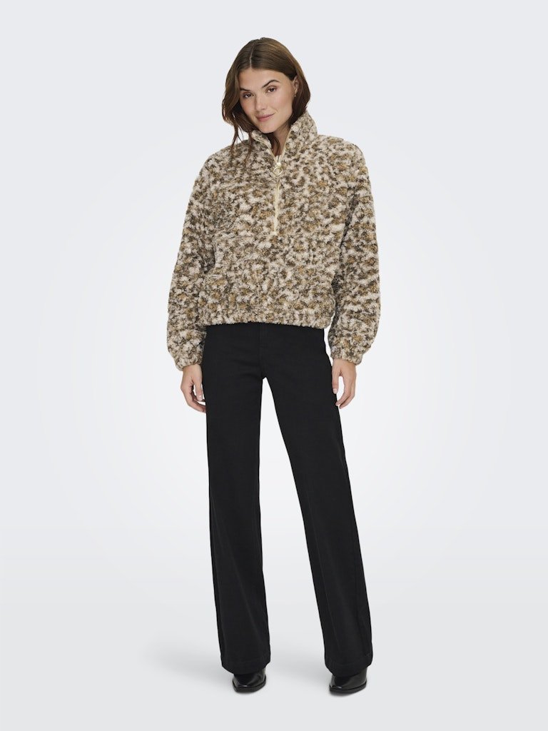 Sweaters - Onlxena L/S Teddy Box Sweater van Only