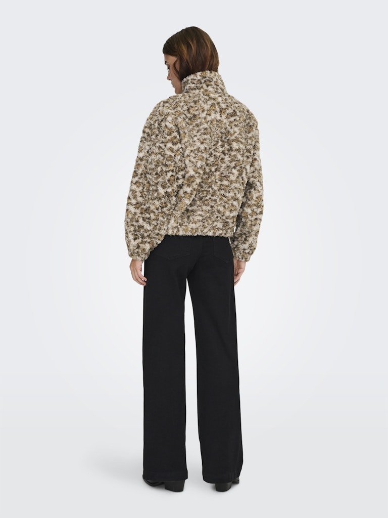 Sweaters - Onlxena L/S Teddy Box Sweater van Only