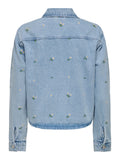 Jassen - Onlcassie Emb Ls Ovs Dnm Shirt Azg van Only