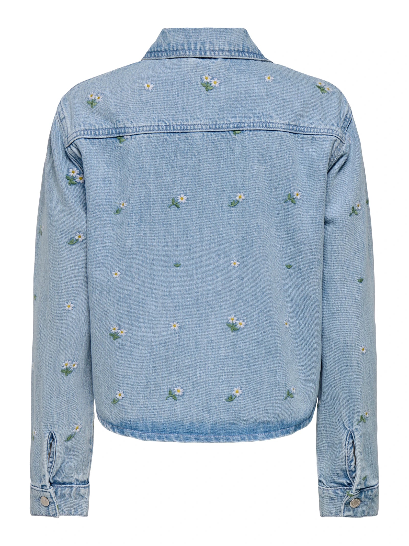 Jassen - Onlcassie Emb Ls Ovs Dnm Shirt Azg van Only