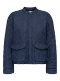 Jassen - Onlhallie Quilted Denim Jacket van Only