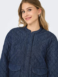 Jassen - Onlhallie Quilted Denim Jacket van Only