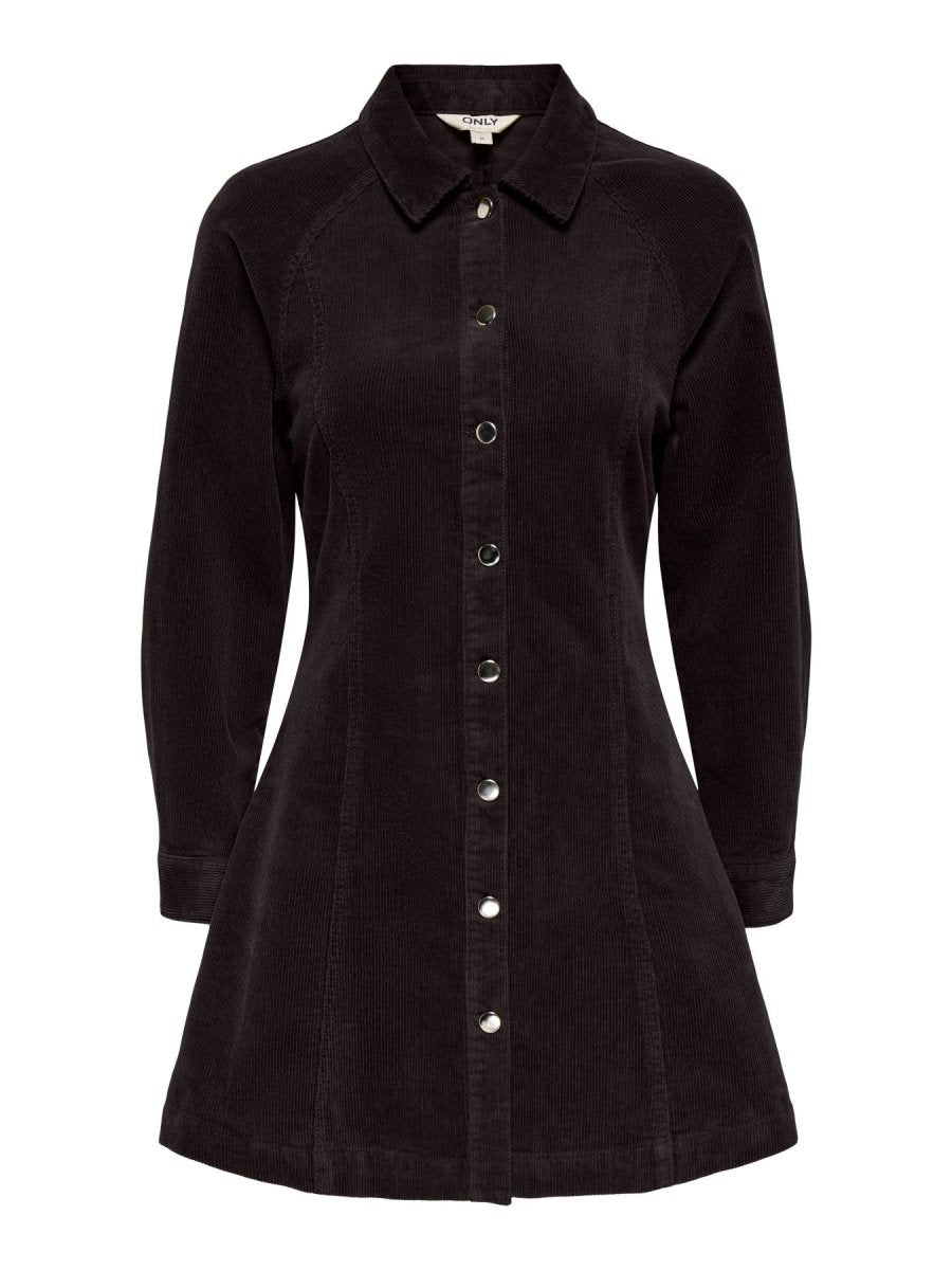 Onlzeva L/S Short Corduroy Dress van Only – Jurken voor dames | Meisjes Brugge