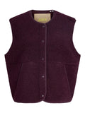Winetasting Jassen - Jxvera Teddy Vest SS26 van JJXX