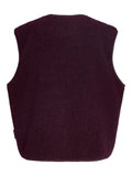 Jassen - Jxvera Teddy Vest SS26 van JJXX