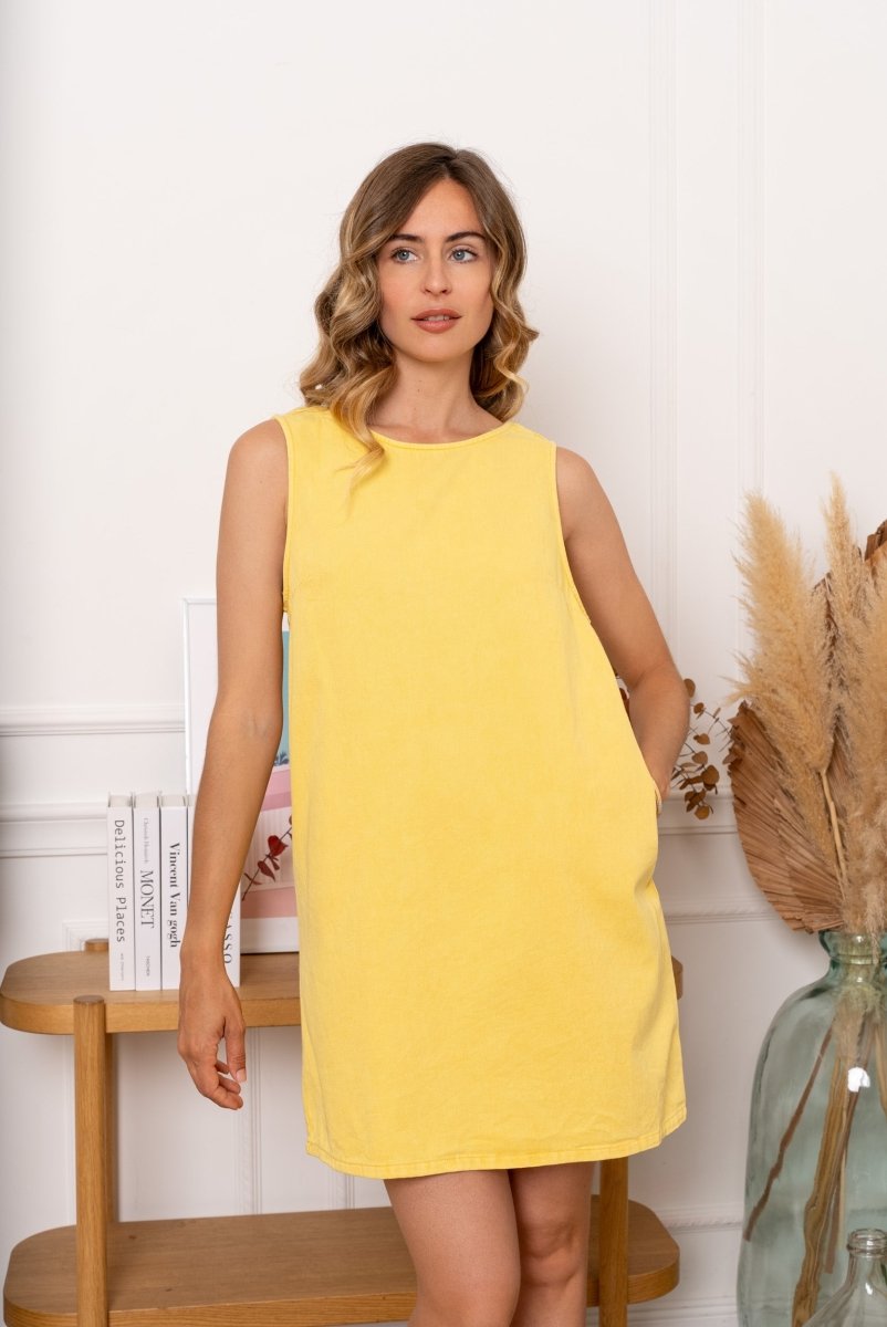 Paloma sleeveless dress with pockets van Kilky – Jurken voor dames | Meisjes Brugge
