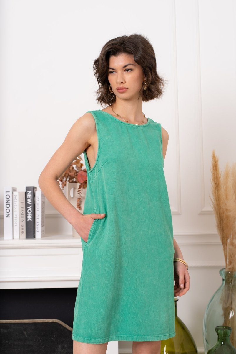 Paloma sleeveless dress with pockets van Kilky – Jurken voor dames | Meisjes Brugge