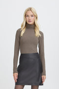 Pamila Roll Neck - koop Tops van b.young bij Meisjes Brugge