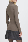 Pamila Roll Neck - koop Tops van b.young bij Meisjes Brugge