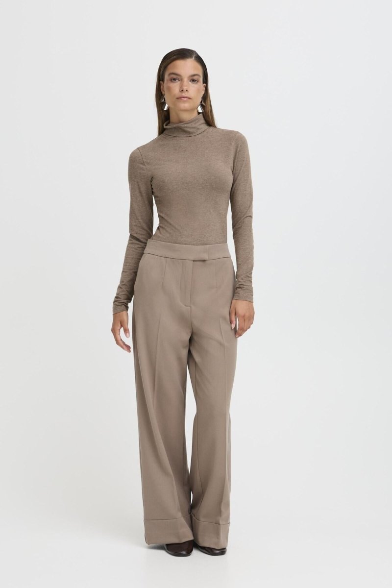 Pamila Roll Neck - koop Tops van b.young bij Meisjes Brugge