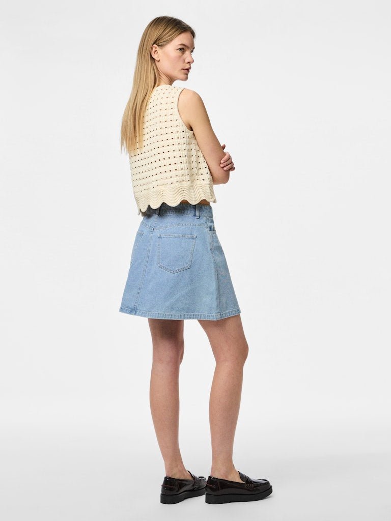 Pcabbi Mw A-Shape Skirt Noos - SS26 van Pieces – Rokken voor dames | Meisjes Brugge