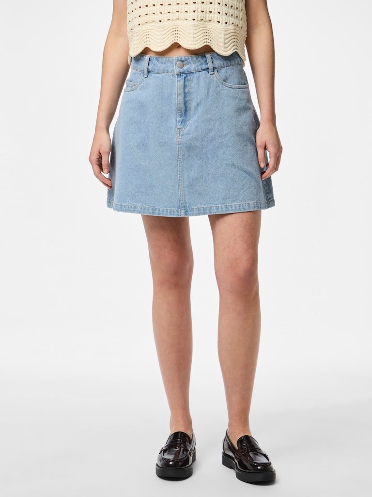 Pcabbi Mw A - Shape Skirt Noos - SS25 - koop Rokken van Pieces bij Meisjes Brugge