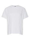 T-shirts Pcalma Ss O-Neck Loose Tee D2D back print van Pieces