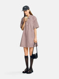 Jurken Pcasna 2/4 Short Zip Dress D2D van Pieces