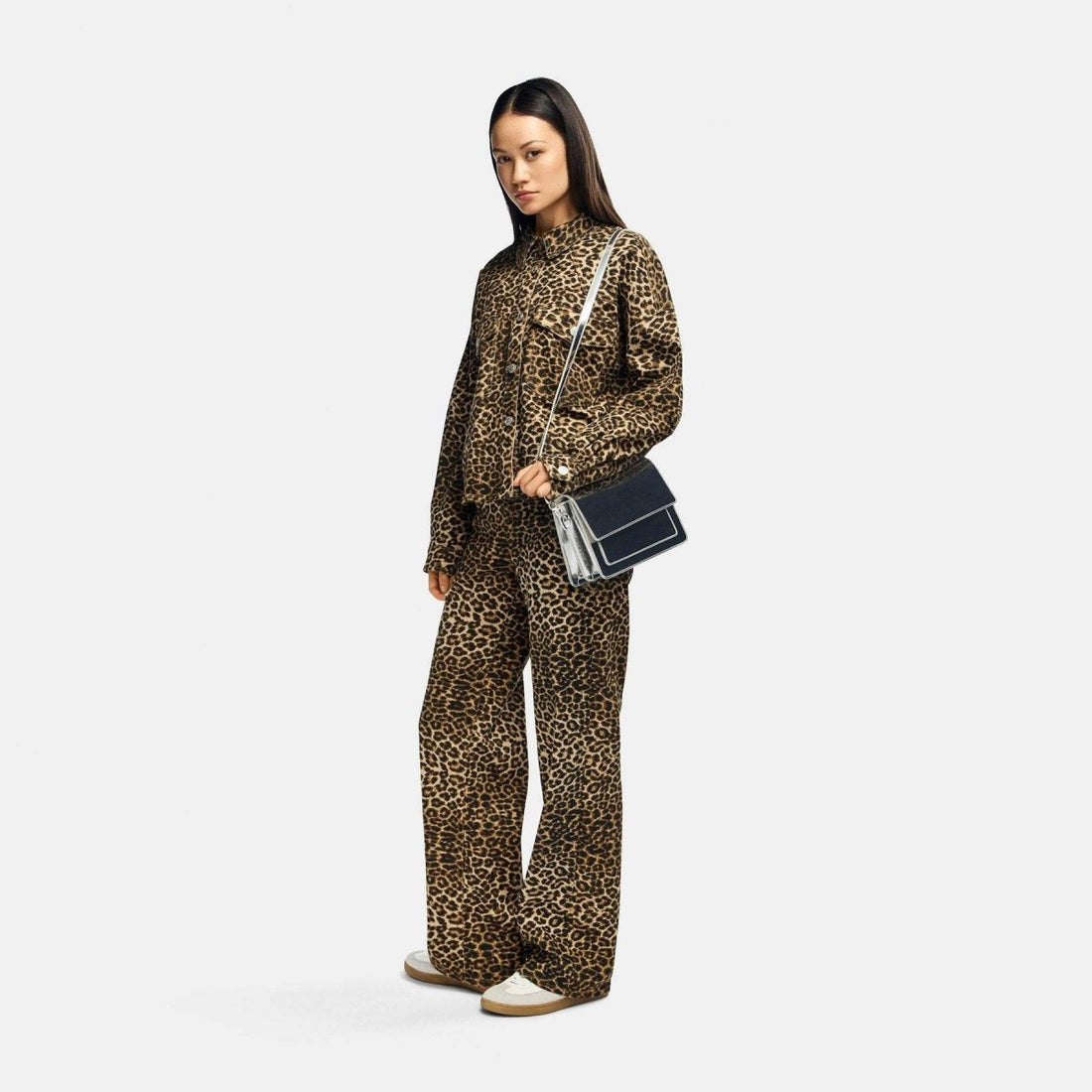 Pcastrid Ls Short Leo Shirt (Jacket) D2D - koop Jassen van Pieces bij Meisjes Brugge