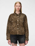 Pcastrid Ls Short Leo Shirt (Jacket) D2D - koop Jassen van Pieces bij Meisjes Brugge