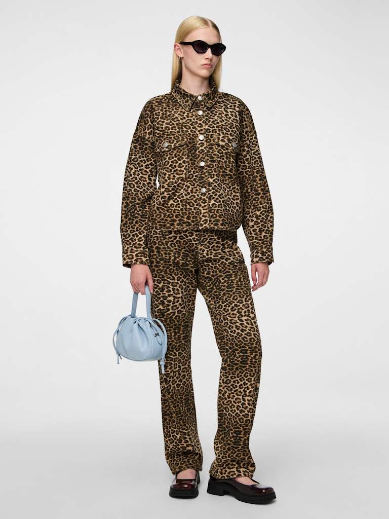 Pcastrid Ls Short Leo Shirt (Jacket) D2D - koop Jassen van Pieces bij Meisjes Brugge