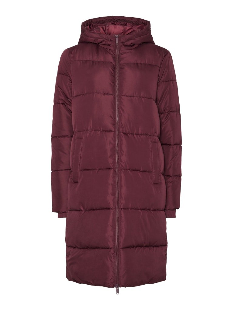 Jassen - Pcbee New Long Puffer Jacket Noos van Pieces
