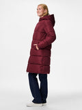 Jassen - Pcbee New Long Puffer Jacket Noos van Pieces