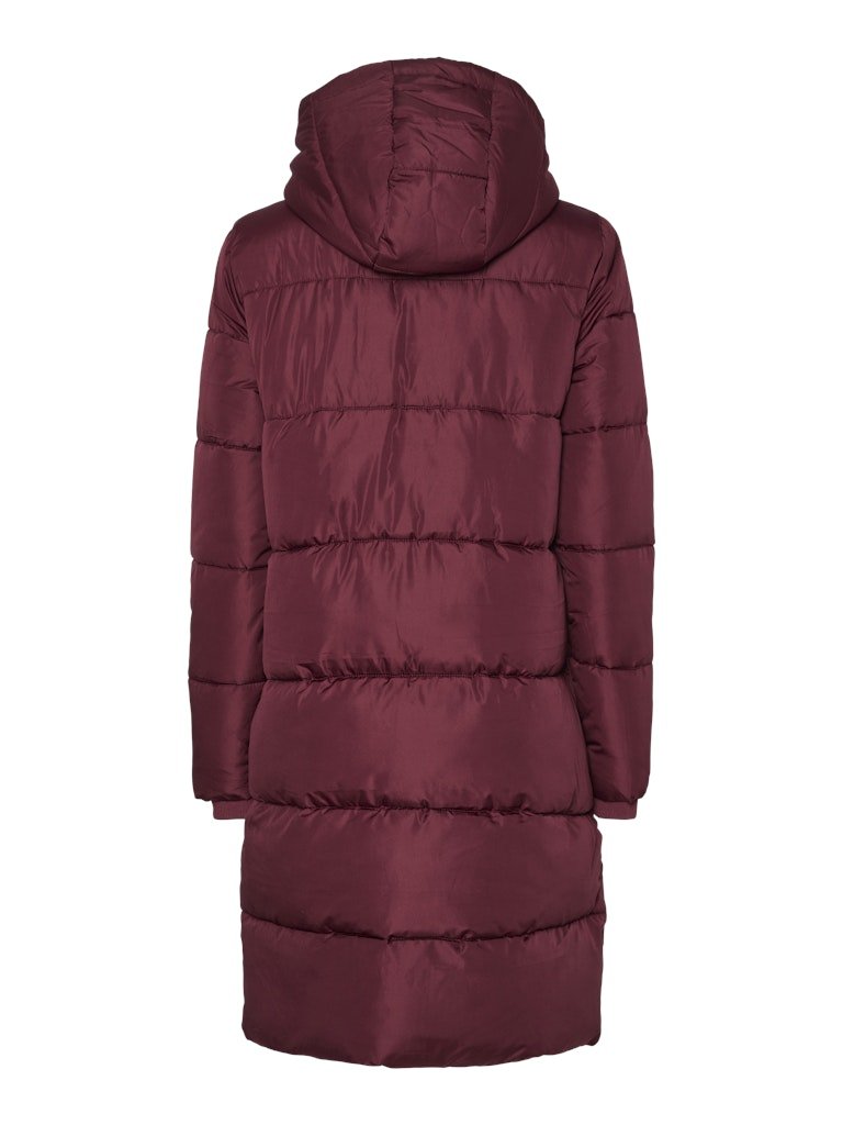 Jassen - Pcbee New Long Puffer Jacket Noos van Pieces