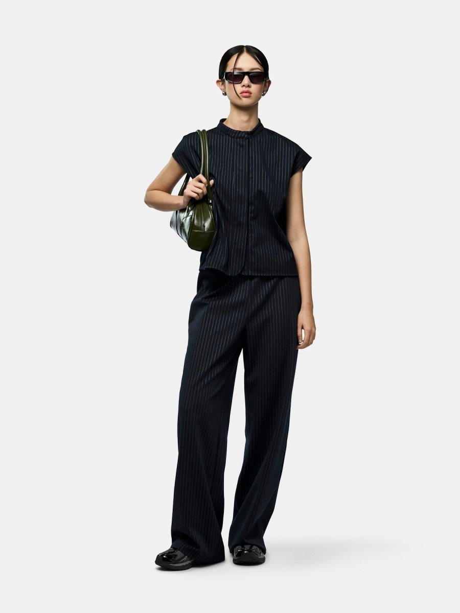 Pcbia Hw Wide Pants Jrs Noos van Pieces – Broeken voor dames | Meisjes Brugge