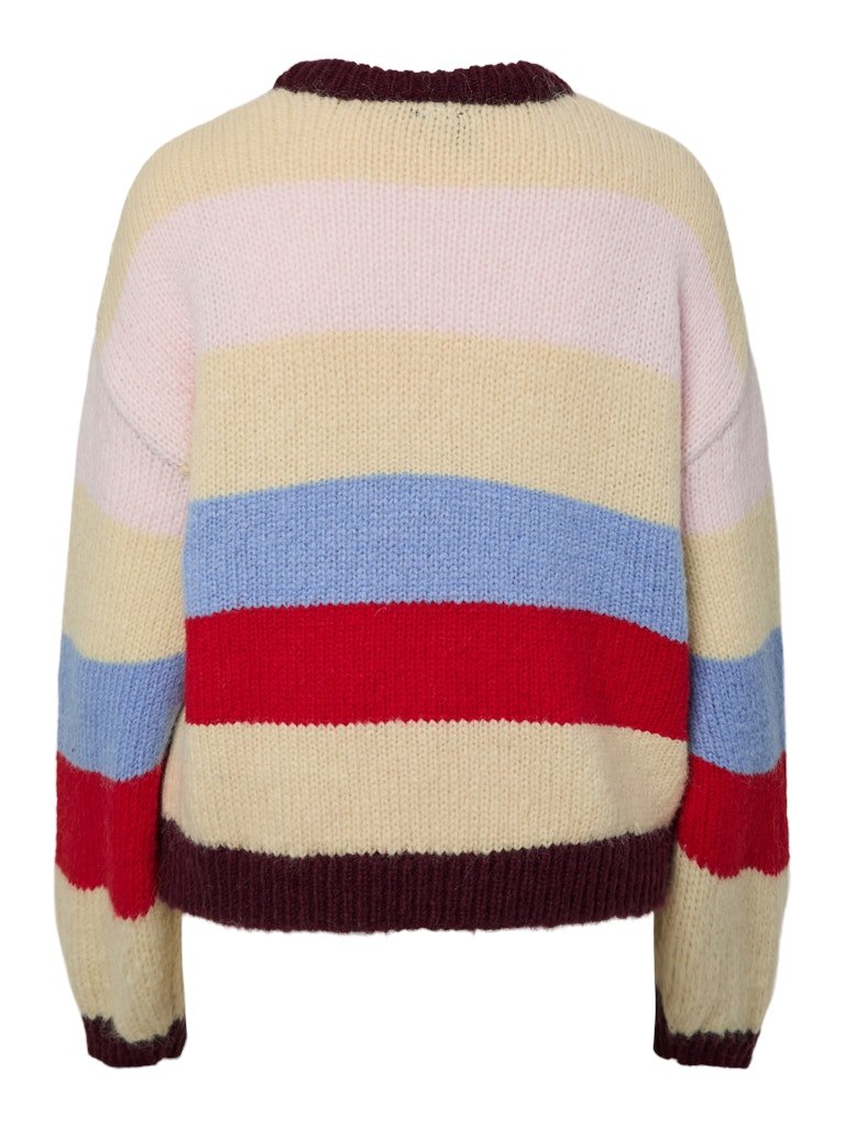 Pcbikka Ls O-Neck Knit van Pieces – Pulls voor dames | Meisjes Brugge