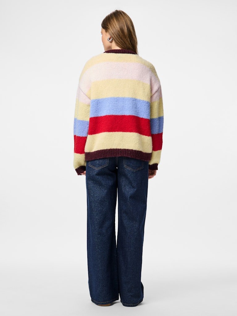 Pcbikka Ls O-Neck Knit van Pieces – Pulls voor dames | Meisjes Brugge